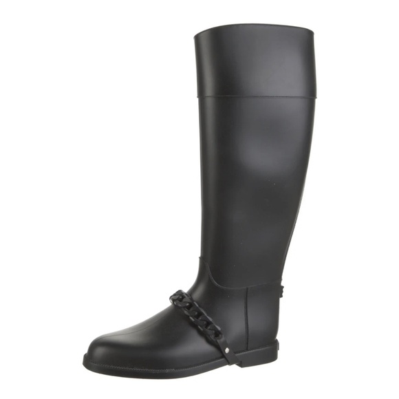 NEGOTIABLE PRICE !!! Givenchy Rain Boots Size 39 US 9 - Picture 1 of 9